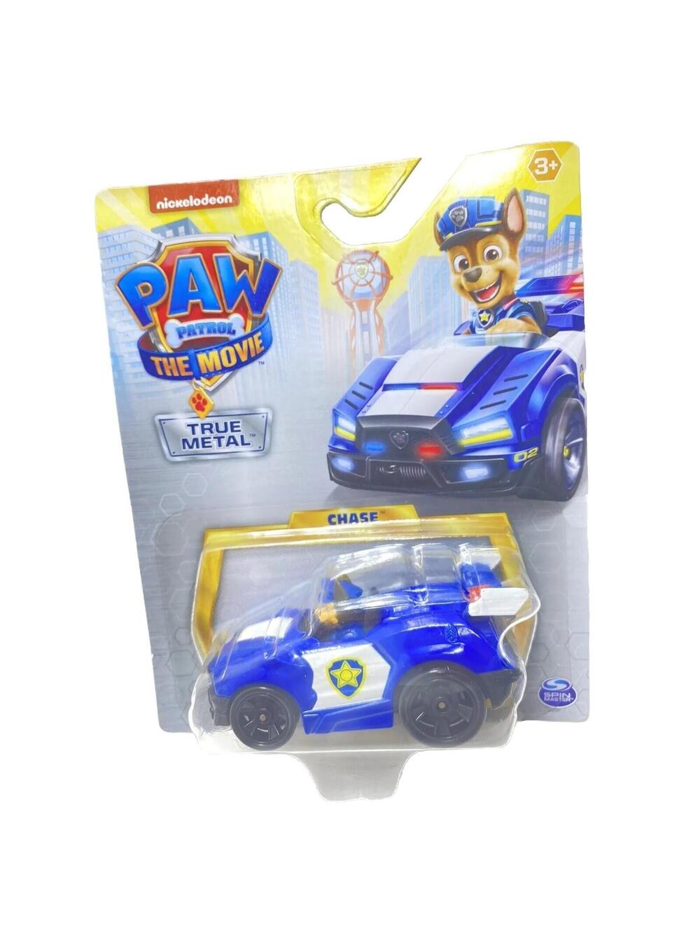 PAW Patrol Movie True Metal Chase Vehicle Kids Police Car Toy New Collectible